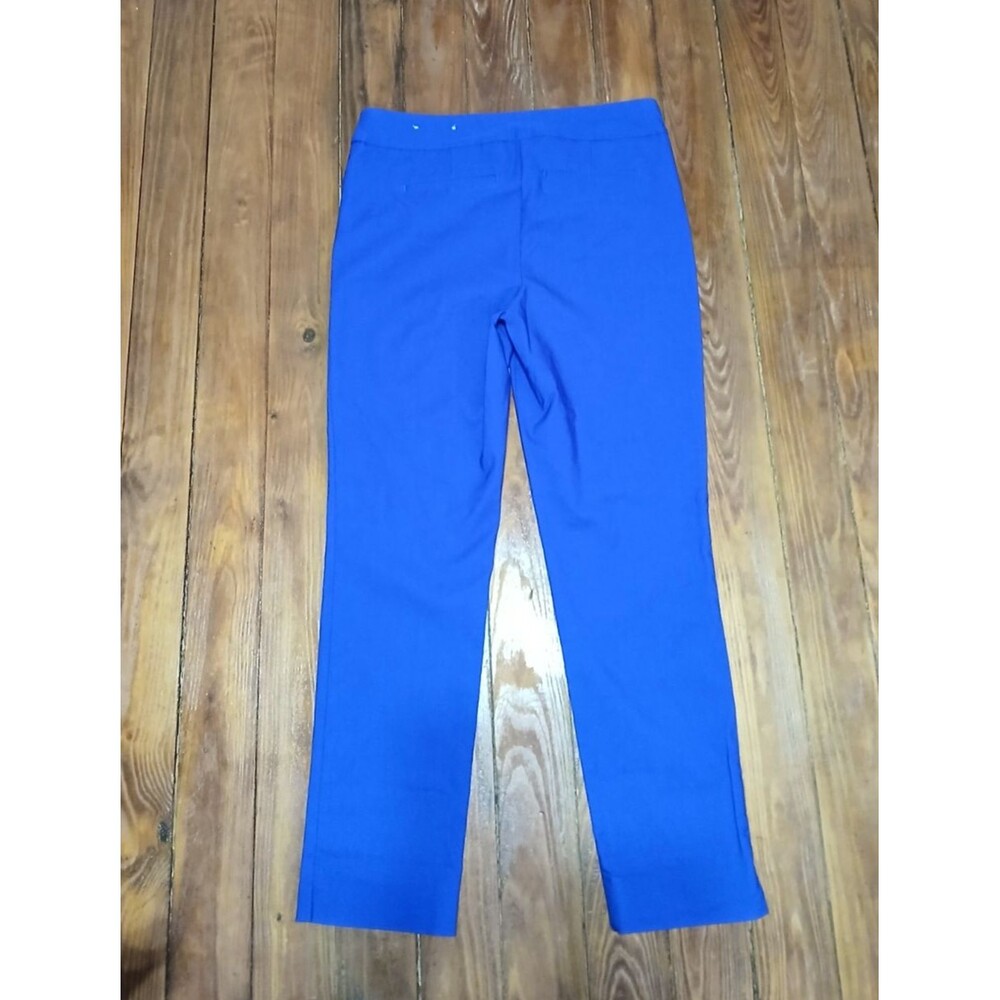 Chicos Dress pants Blue  Straight Leg 4R - Picture 2 of 7